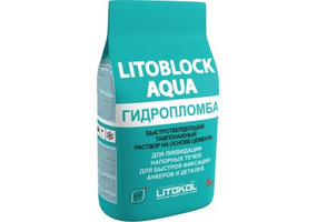 Тампонажный раствор Litokol LITOBLOCK AQUA 5 кг.