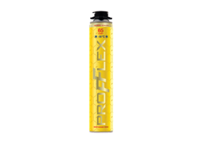Пена монтажная "PROFLEX PRO 65 л" лайт 850 мл (зима) желтая