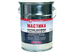 Мастика каучуко-битумная 15 кг