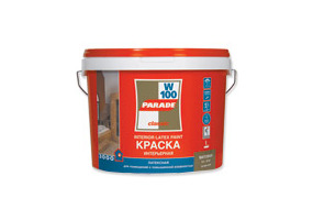Краска акриловая Парад W100 бел. мат. 9 л