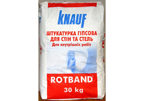 "Knauf-Rotband" гипсовая штукатурка 30кг