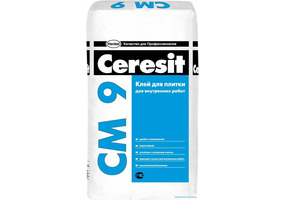 Ceresit СМ 9 клей плиточный д/внутр. и нар. раб. 25кг
