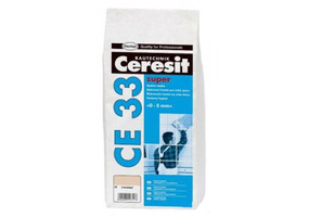 Затирка Серый "Cerezit" д/швов 2-5мм, 2 кг
